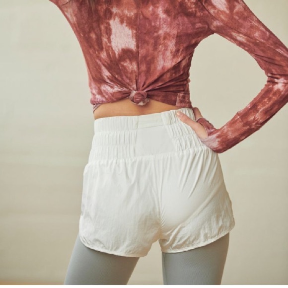 Free People fp movement The Way Home Shirts Small Optic White - Picture 3 of 6